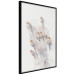 Wall Poster Tranquil Poppies - line art of flowers on a white background in an abstract motif 131995 additionalThumb 11