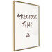 Wall Poster Precious Time - English text and Christmas tree motif 132095 additionalThumb 14