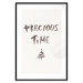 Wall Poster Precious Time - English text and Christmas tree motif 132095 additionalThumb 20