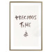 Wall Poster Precious Time - English text and Christmas tree motif 132095 additionalThumb 19