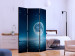Room Divider Screen Moonlit Night (3-piece) - starry sky and calm sea 133195 additionalThumb 2