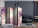Room Divider Ballad of Delicacy II - purple lily flowers on a light background 133795 additionalThumb 4