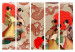 Room Divider Screen Geishas II (5-piece) - oriental composition with silhouettes of women 134295 additionalThumb 7