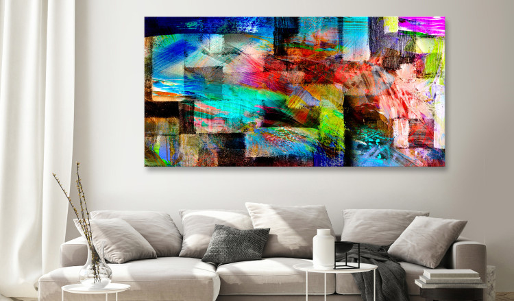 Large canvas print Abstract Maze II [Large Format] 136395 additionalImage 3