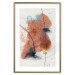 Poster Secret of the Future - artistic watercolor abstraction in blotches 137695 additionalThumb 10