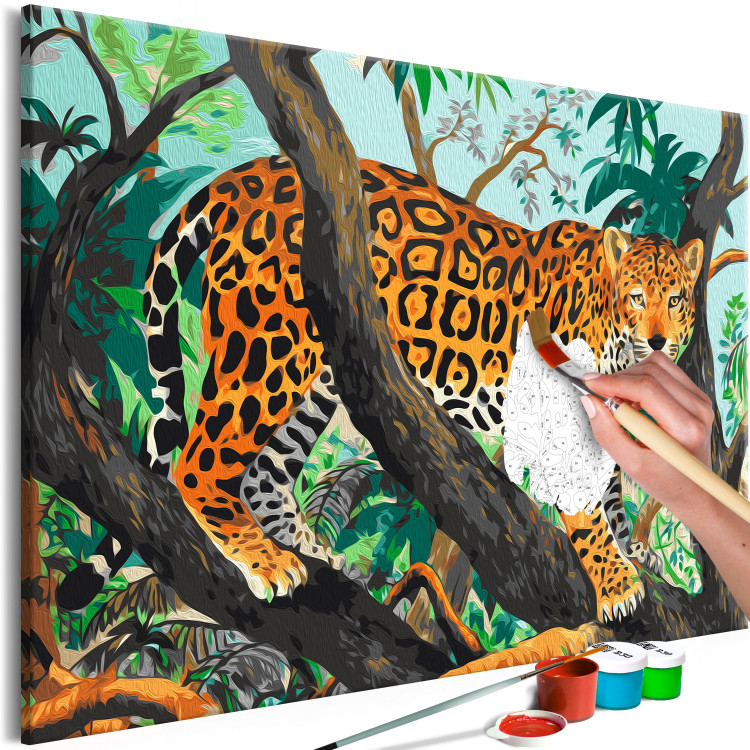 Paint by Number Kit Jungle Jaguar 138495 additionalImage 3