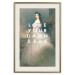 Wall Poster Love Your Damn Self - English texts and a woman in a wedding dress 138895 additionalThumb 27