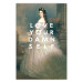 Wall Poster Love Your Damn Self - English texts and a woman in a wedding dress 138895