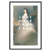 Wall Poster Love Your Damn Self - English texts and a woman in a wedding dress 138895 additionalThumb 18