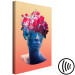 Canvas Print Singular Portrait (1-piece) Vertical - unique abstraction in flowers 142795 additionalThumb 6