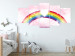 Canvas Print Sky Full of Love (5-piece) - heart and colorful rainbow for kids 143795 additionalThumb 3