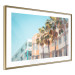 Wall Poster The City of Miami - Palm Trees and the Florida Coast Architecture in Summer in Pastels 144495 additionalThumb 7