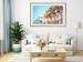 Wall Poster The City of Miami - Palm Trees and the Florida Coast Architecture in Summer in Pastels 144495 additionalThumb 13