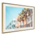 Wall Poster The City of Miami - Palm Trees and the Florida Coast Architecture in Summer in Pastels 144495 additionalThumb 9