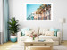 Wall Poster The City of Miami - Palm Trees and the Florida Coast Architecture in Summer in Pastels 144495 additionalThumb 16