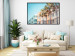 Wall Poster The City of Miami - Palm Trees and the Florida Coast Architecture in Summer in Pastels 144495 additionalThumb 14