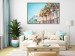 Wall Poster The City of Miami - Palm Trees and the Florida Coast Architecture in Summer in Pastels 144495 additionalThumb 15