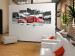 Canvas In Seclusion (5-piece) - red vintage car in a retro style 149095 additionalThumb 3