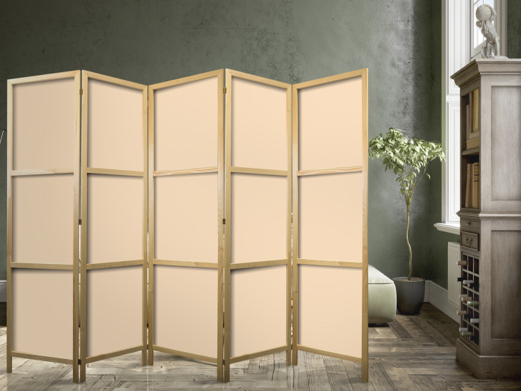 Folding Screen Solid Beige II [Room Dividers] 150795 additionalImage 6