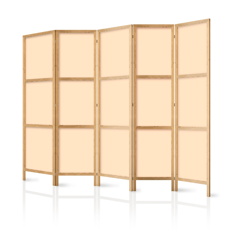 Folding Screen Solid Beige II [Room Dividers] 150795 additionalImage 7
