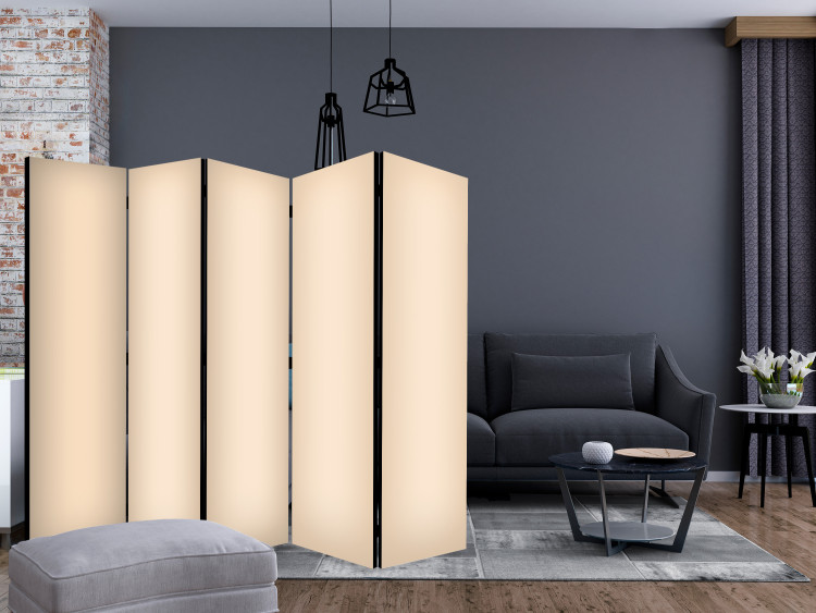 Folding Screen Solid Beige II [Room Dividers] 150795 additionalImage 4