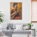 Wall Poster Frida With Ukulele - A Portrait of the Artist Playing the Instrument 152195 additionalThumb 2