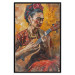 Wall Poster Frida With Ukulele - A Portrait of the Artist Playing the Instrument 152195 additionalThumb 23