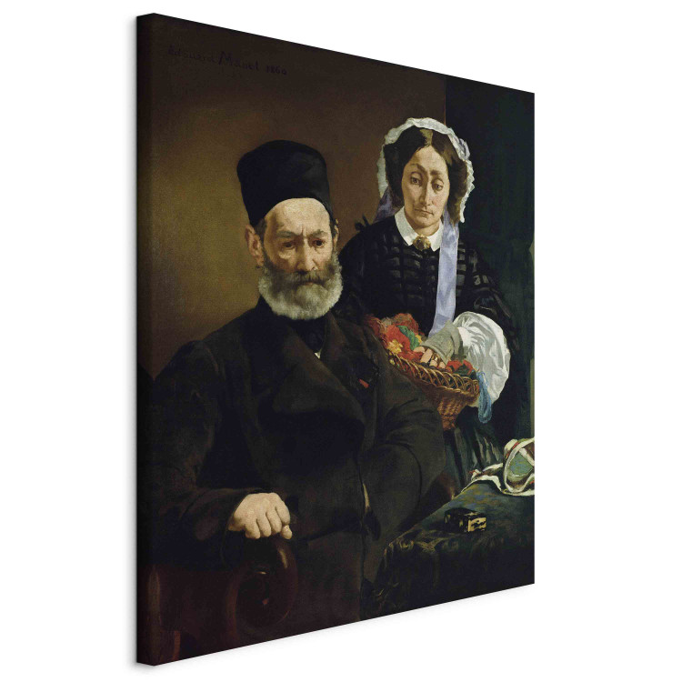 Reproduction Painting Portrait of Monsieur and Madame Auguste Manet 154895 additionalImage 2