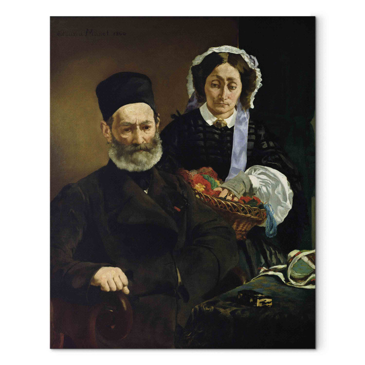 Reproduction Painting Portrait of Monsieur and Madame Auguste Manet 154895