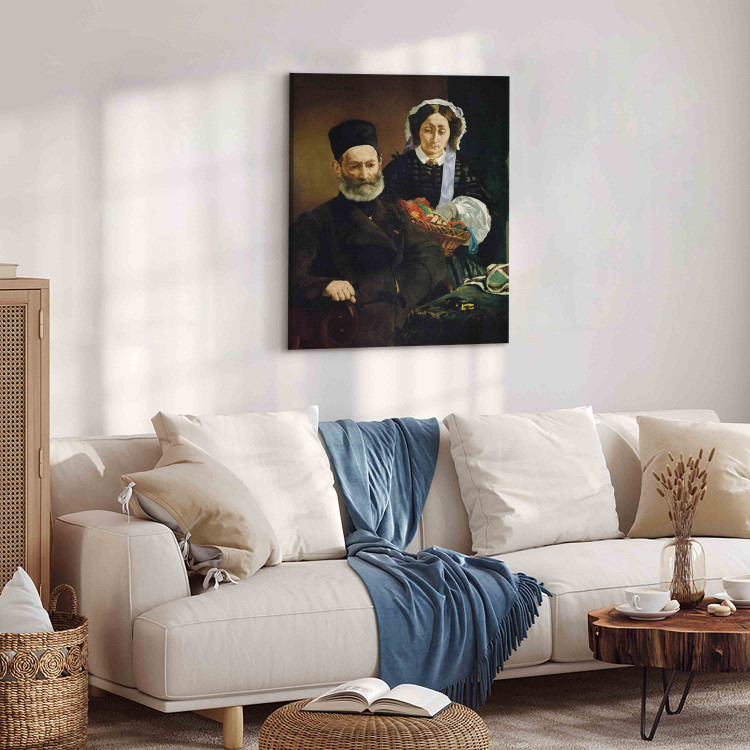 Reproduction Painting Portrait of Monsieur and Madame Auguste Manet 154895 additionalImage 4