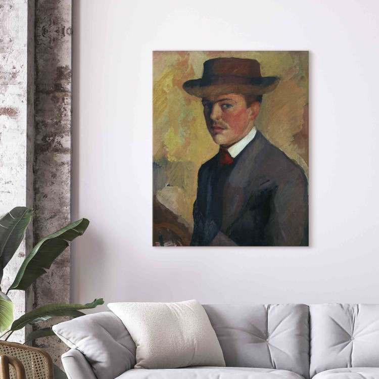 Reproduction Painting Selfportrait with hat 157095 additionalImage 5