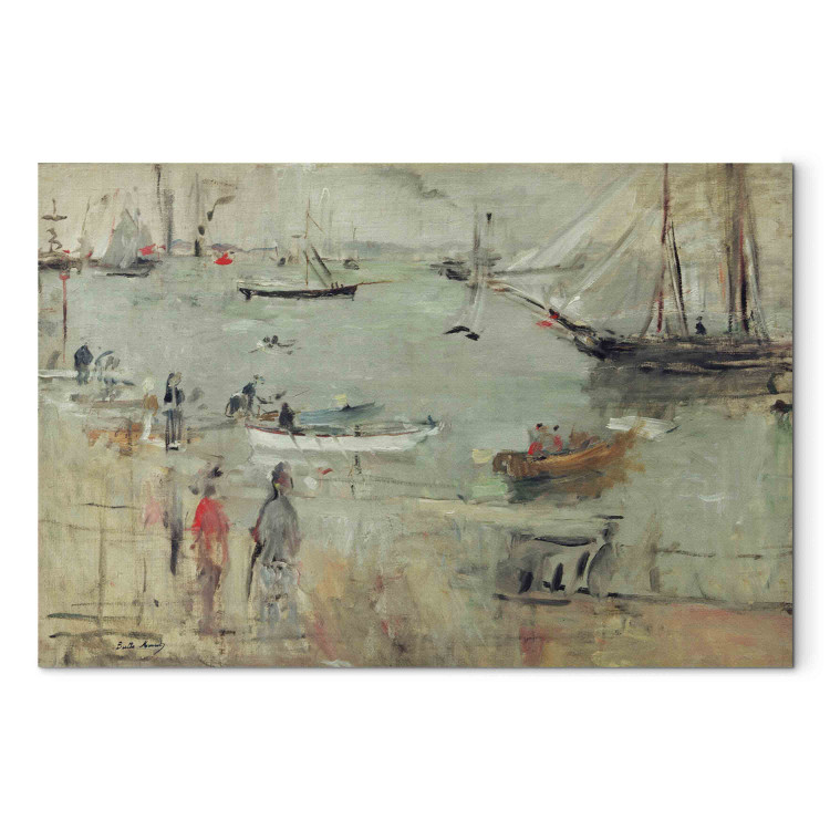Reproduction Painting Harbour scene, Isle of Wight 157395
