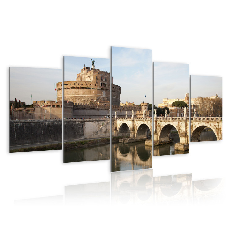 Canvas Print St Angel Bridge in the morning 58295 additionalImage 2