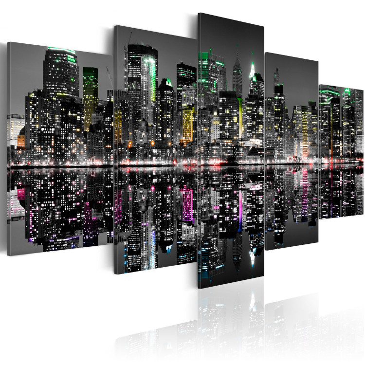 Canvas Print Hidden accents of New York 58395 additionalImage 2
