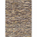 Wall Mural Stone Wall - Background with Dark Brick Texture and 3D Effect 60995 additionalThumb 5