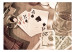Wall Mural Men's Evening with Poker - Money game with whiskey in a retro style 61095 additionalThumb 1