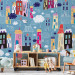 Wall Mural City among the clouds 61195