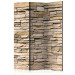 Room Divider Decorative Stone - architectural texture of beige stone brick 95495