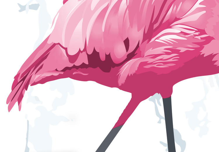 Canvas Flamingo Walk (1 Part) Vertical 114106 additionalImage 4