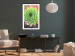 Poster Succulent - botanical composition with green-pink tropical leaves 114306 additionalThumb 9