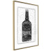 Poster Tequila festival - black and white decorative composition with a bottle of alcohol 115106 additionalThumb 4