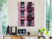 Wall Poster Fire Escape Stairs - architectural shot with a pink-painted building 116706 additionalThumb 17