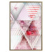 Wall Poster Geometric Triangle - colorful abstract composition in triangles 117206 additionalThumb 15