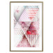 Wall Poster Geometric Triangle - colorful abstract composition in triangles 117206 additionalThumb 13
