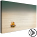Canvas Art Print Lonely Sailboat on Empty Sea (1-part) - Maritime Scene 117306 additionalThumb 6