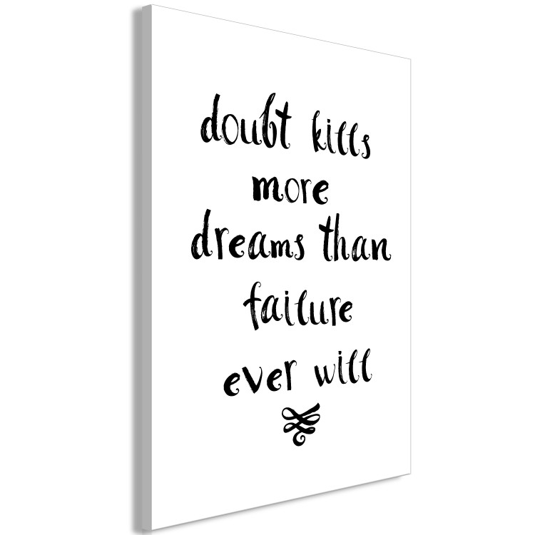 Canvas From Failure to Dreams (1-part) - Inspirational English Quote 117506 additionalImage 2