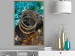 Poster Cassiopeia - colorful abstraction with two circles in gold and silver 117606 additionalThumb 7