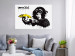 Poster Banana Gun - composition with a monkey and a yellow fruit in Banksy style 119206 additionalThumb 14
