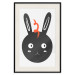 Poster Rabbit Sees Everything - abstract animal with orange fur 122906 additionalThumb 18