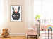 Poster Rabbit Sees Everything - abstract animal with orange fur 122906 additionalThumb 7